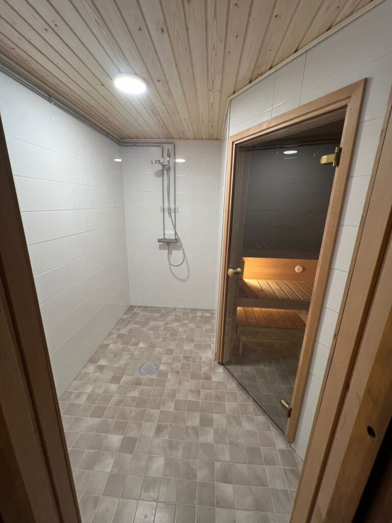 Kylpyhuoneremontti jälkeen