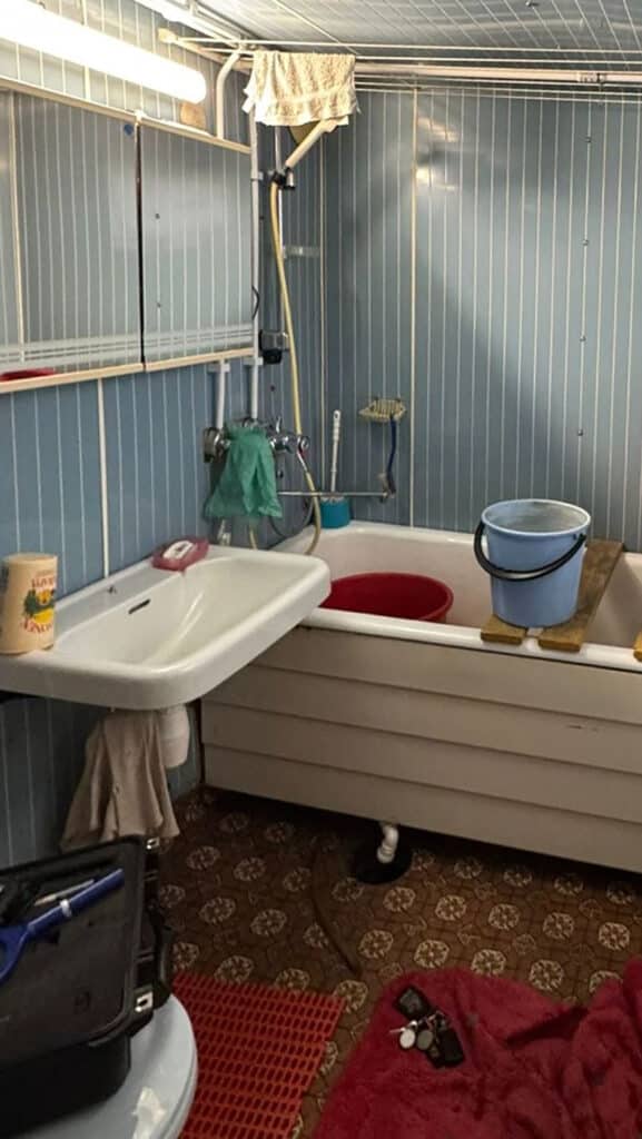 WC remontti ennen 2